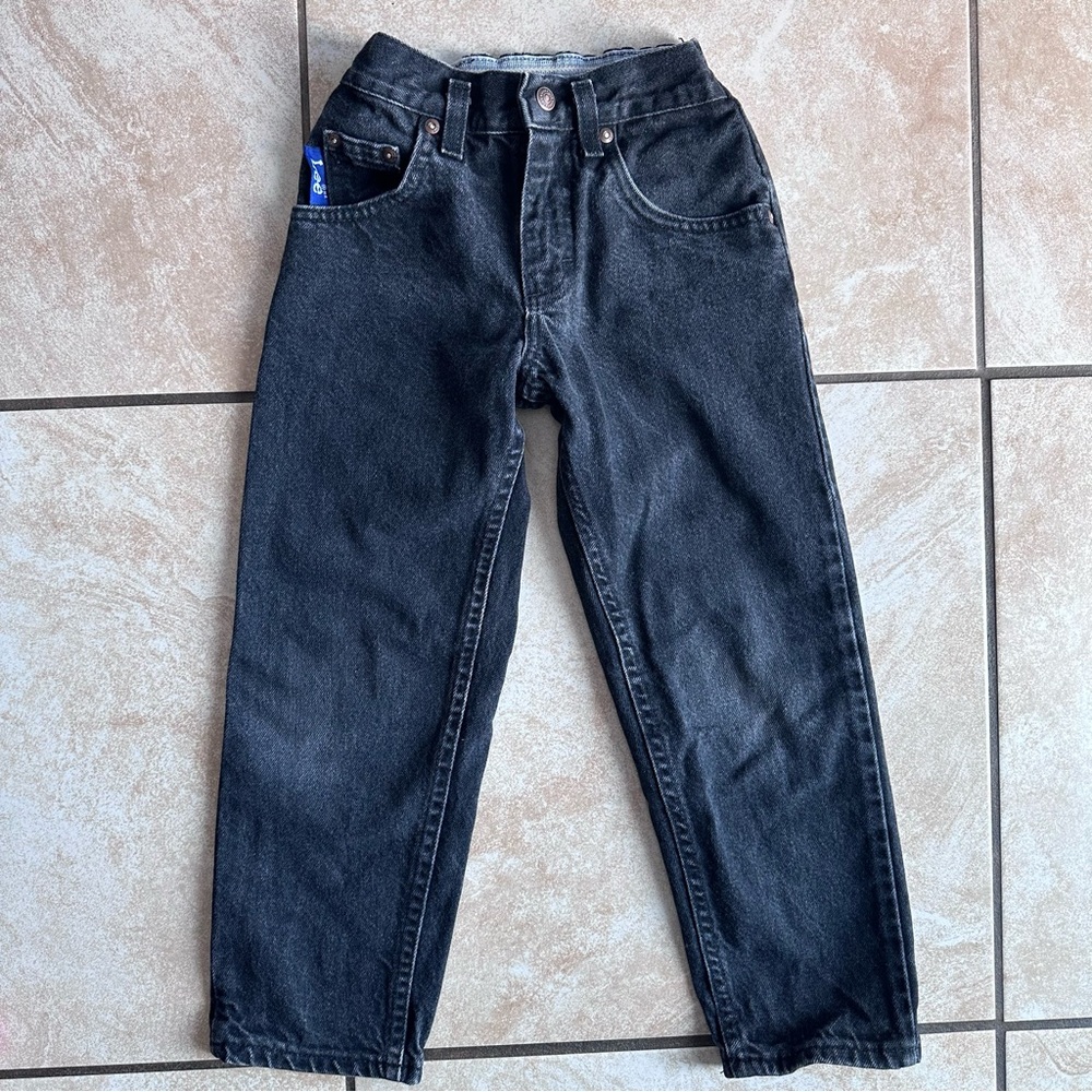 Vintage Lee Kids Black Denim Jeans